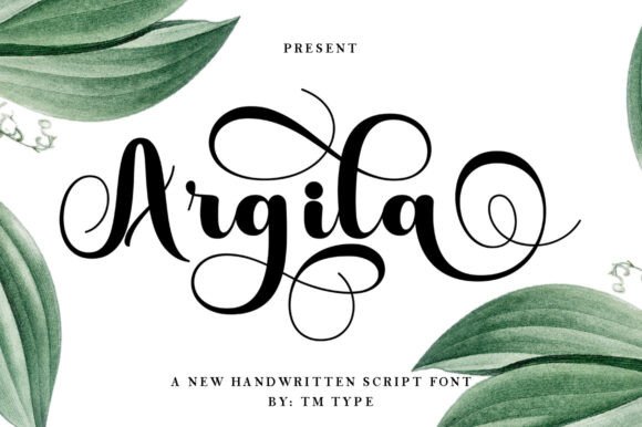 Argila: A Sweet Handwritten Typeface for Modern Web Design