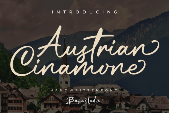 Australian Cinamone: A Warm Handwritten Font for Your Brand