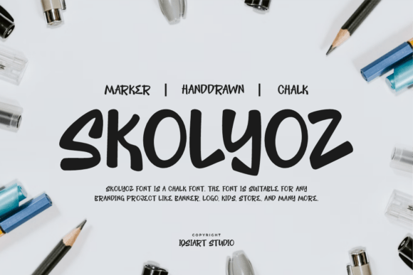 Boost Your Brand with Skolyoz: A Playful Font for Business