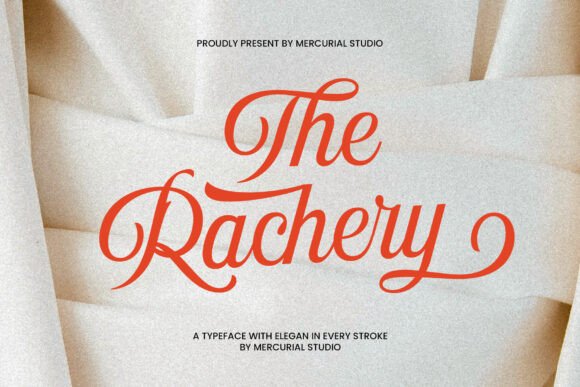 Crafting with Character: The Rachery Font for Your Creative Projects