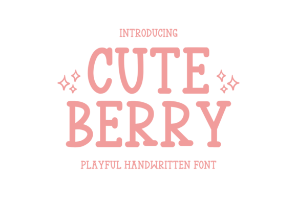 Cute Berry: The Playful Font for Campaigns That Need a Friendly Voice