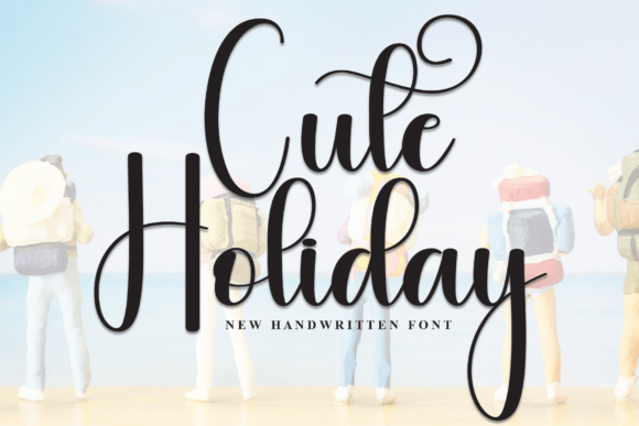 Cute Holiday: A Script Font Built for Digital Charm