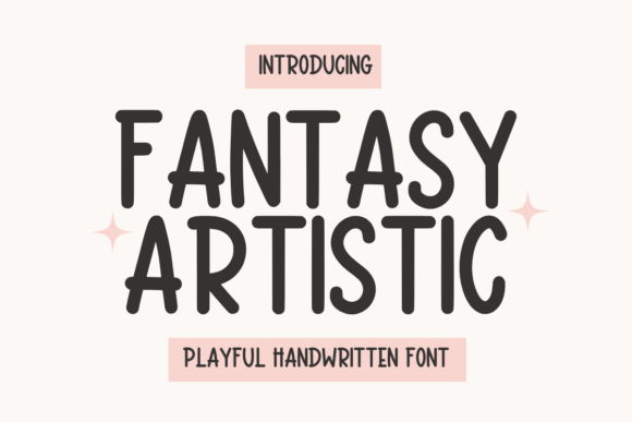 Fantasy Artistic: A Playful Script Font for Modern Editorial Design