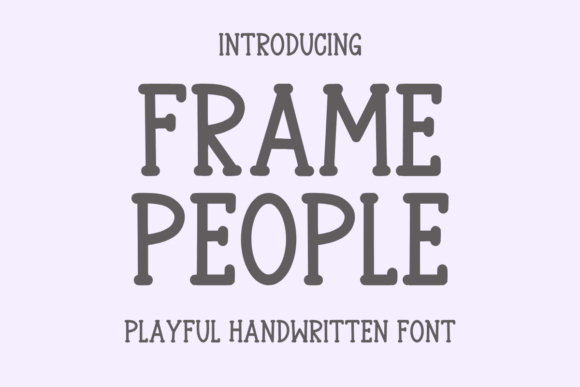 Frame People: Why a Cute Handwritten Font Became My Web Design Favorite