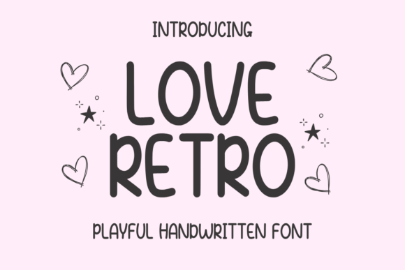 Love Retro Font: A Design Test Drive for Branding Projects
