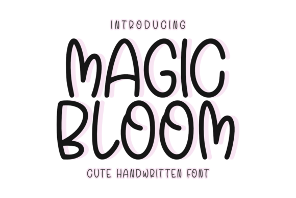 Magic Bloom: A Playful Script Font for Digital Brand Personality