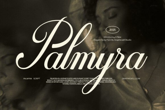 Palmyra: A Refined Script Font for Beautiful Handmade Products