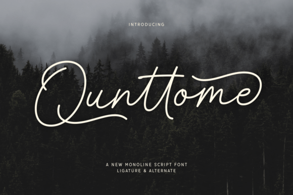 Qunttome: A Script Font Built for Editorial Flow