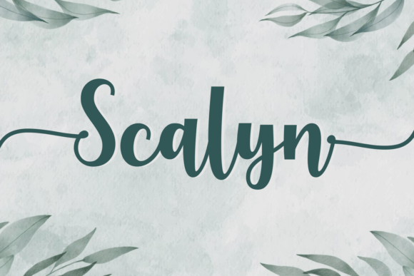 Scalyn: A Script Font for Modern Marketers and Creators