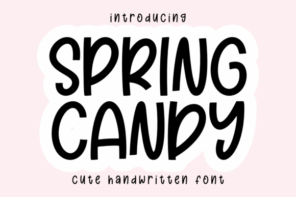 Spring Candy Font: The Handwritten Accent Your Editorial Designs Need