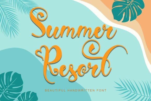 Summer Resort: A Digital Designer’s Font for Elegant Branding